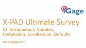 Video thumbnail: X-PAD 01 Installing, Localizing, Defaults